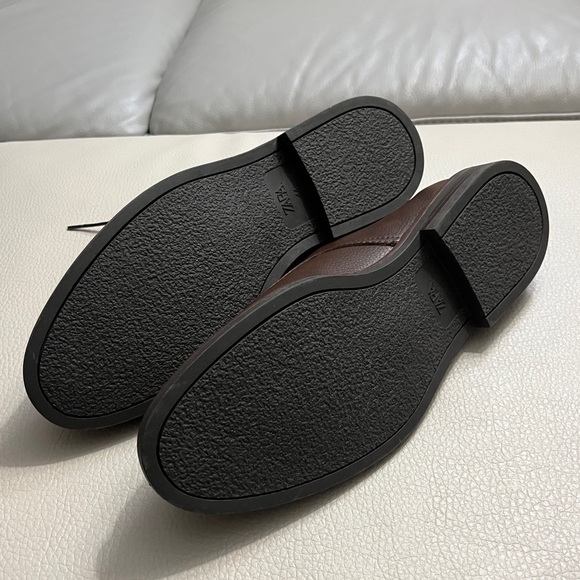 Zara Men’s Leather Oxford Dress Shoes - EU 44 / US 11 - Picture 5 of 6